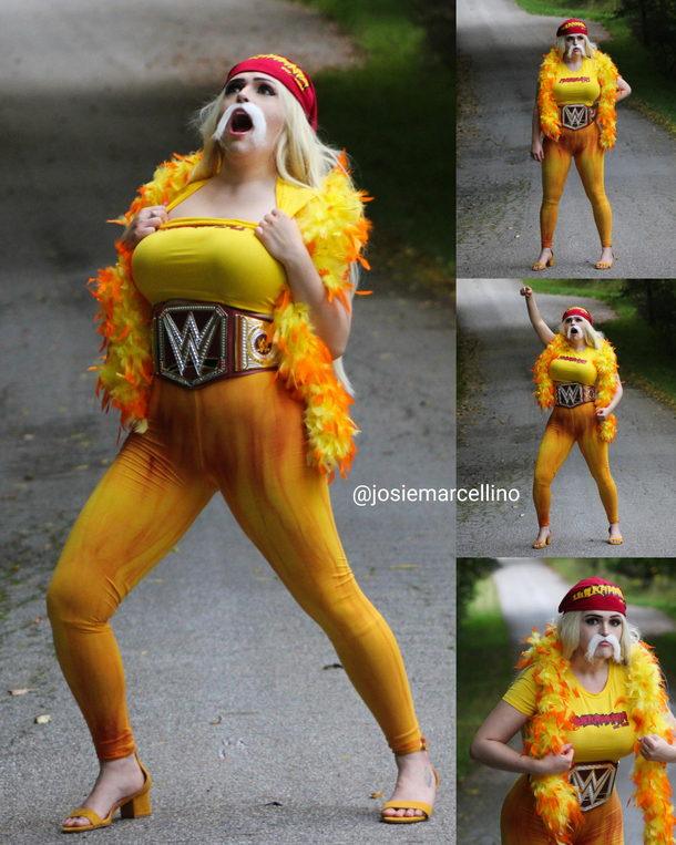 My only regret is that my skin will never look as hotdog-ish as the real Hulk Hogan
