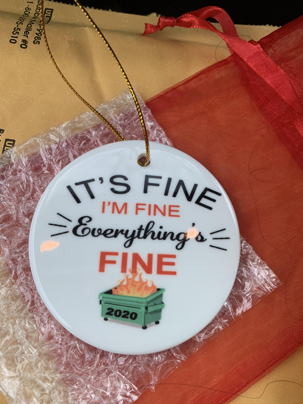 My  ornament finally came