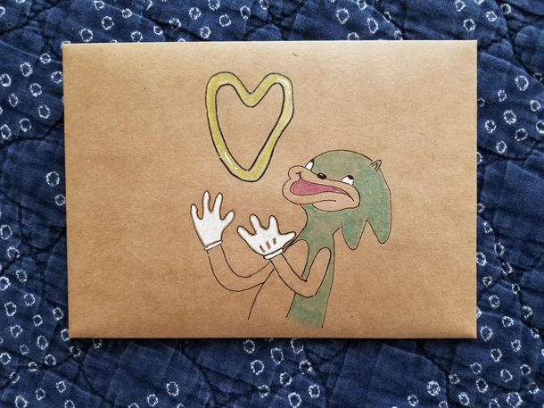My partner made me the best card
