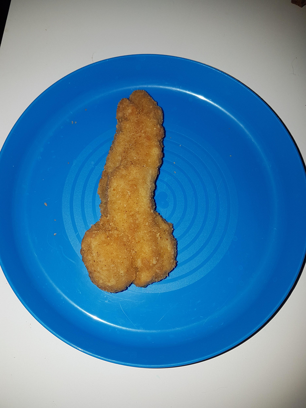My penis chicken finger It was delicious