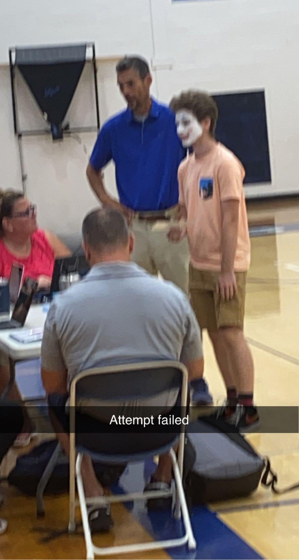 My picture day makeup wasnt accepted