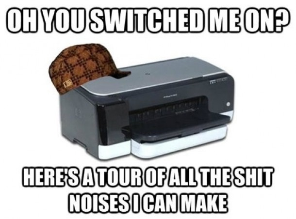My printer does this every time