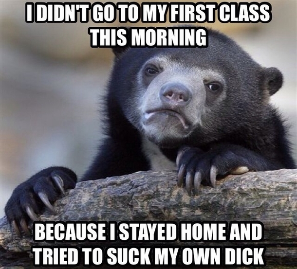 My priorities were a little skewed this morning
