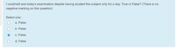 My professor asked this in my exam