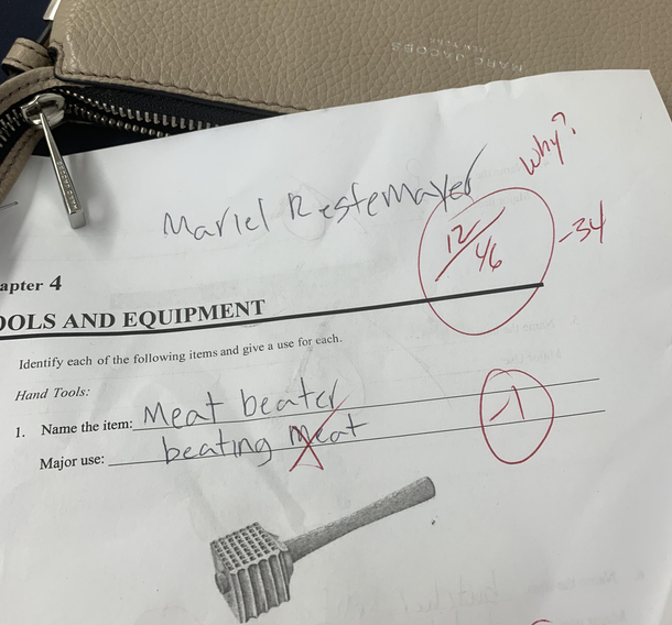 My professor didnt think it was funny but I did and thats all that matters