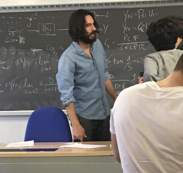 My professor is Keanu Reeves