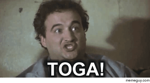 My reaction when I went to Walmart and saw a sale on white towels 