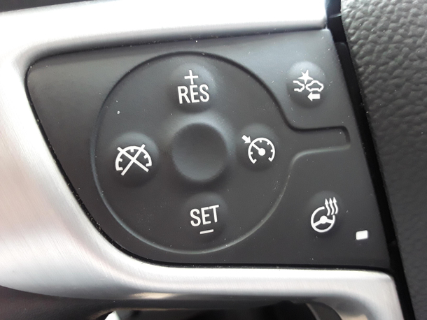 My rental car has a ram the guy in front of you button