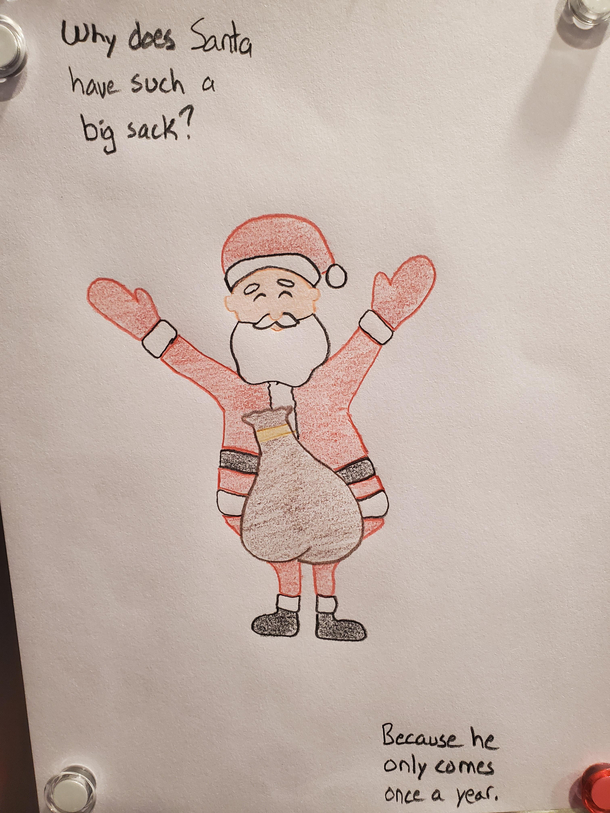 My roommate made a new drawing