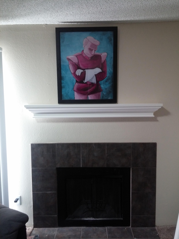 My roommate says I have no taste in art Lets see what she thinks of this