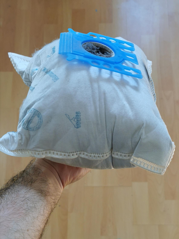 My roommates and I always thought someone else replaced the vacuum bag Apparently none of us did