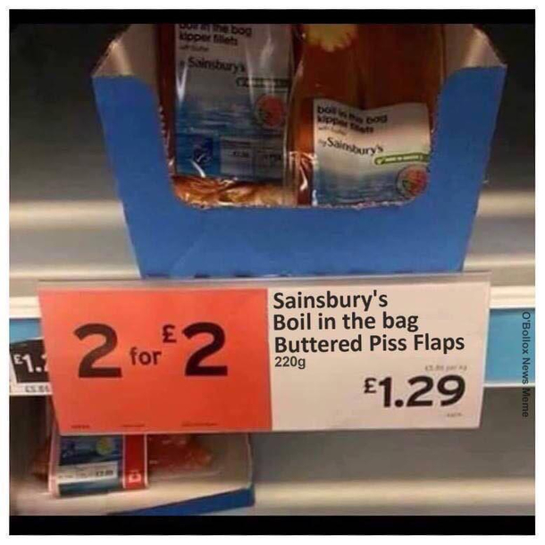 My Sainsburys shop today i saw these