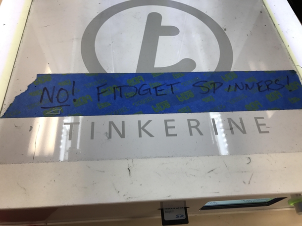 My school got a community D printer this had to be posted on the first day gtgt