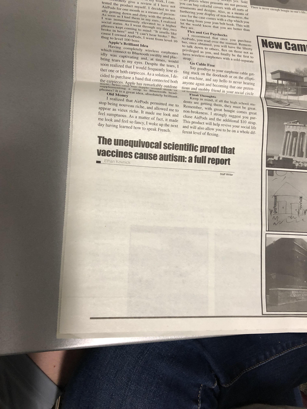 My school news paper