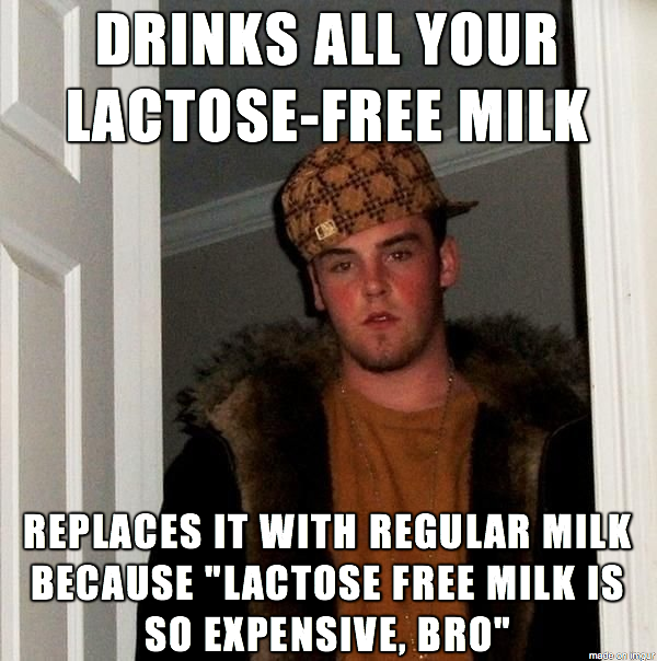 My scumbag room mate ladies and gentlemen