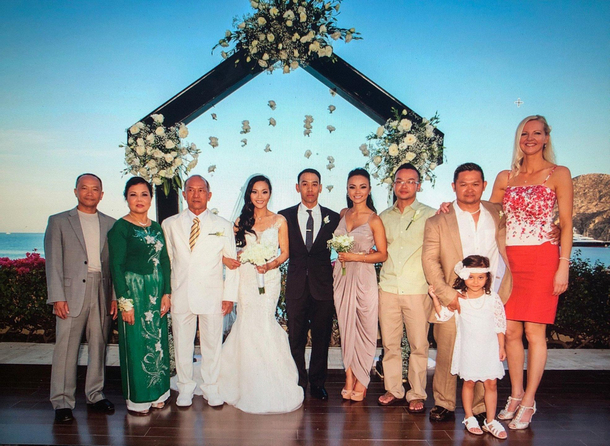 My sis-in-law whubby and his family