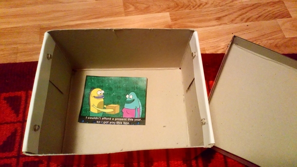 My sister gave me the greatest Christmas present I could have ever wanted