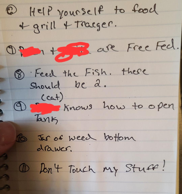 my sister is house sitting for me We have a fish tank and no fish let the games begin