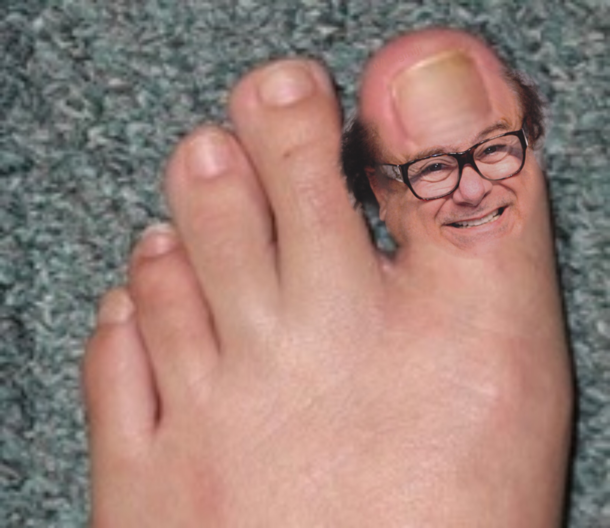 My sister over pronounced the to in Danny DeVito and it gave me an idea