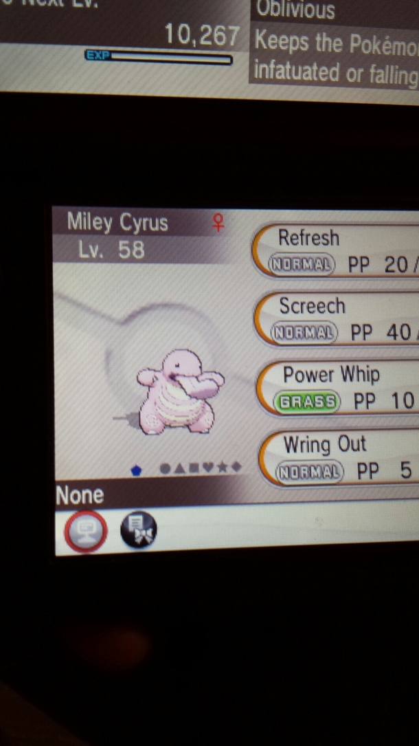 My sister recieved this Pokemon through Wonder Trade How it fits
