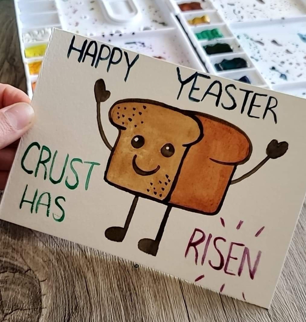 My sisters Easter card this year