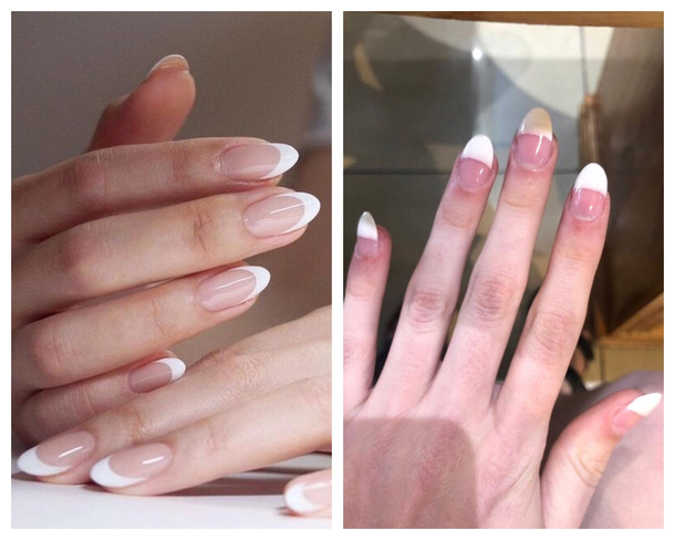 My sisters nails for a wedding
