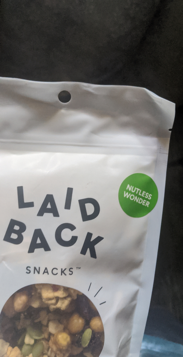 My snack is taking shots at me