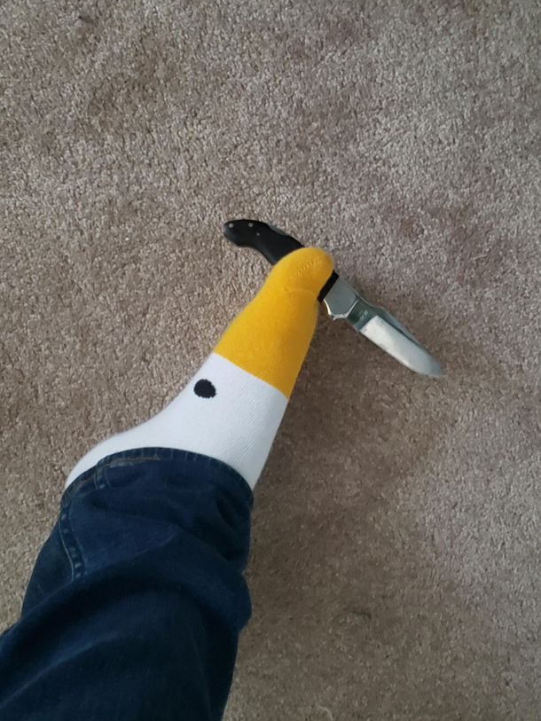My socks finally came