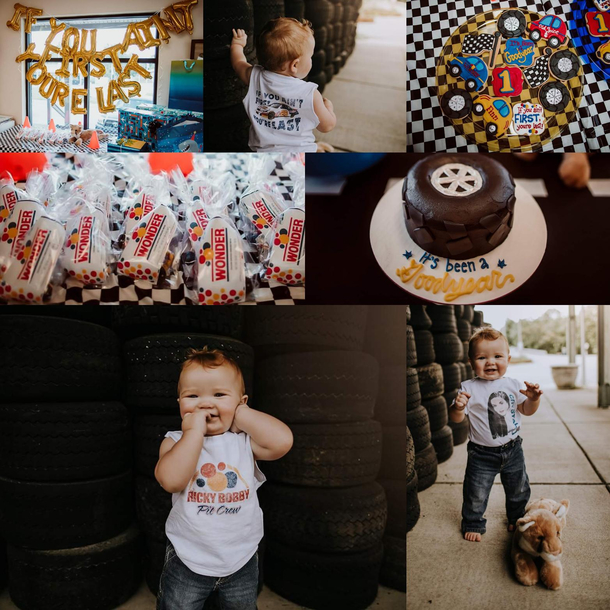 My son had a Ricky Bobby themed st birthday because If you aint first youre last