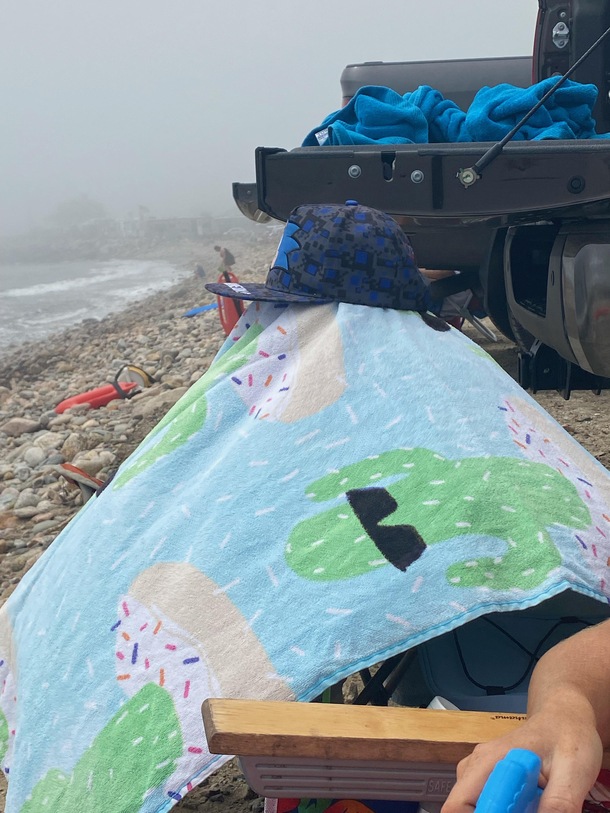 My son is a huge fan of the beach