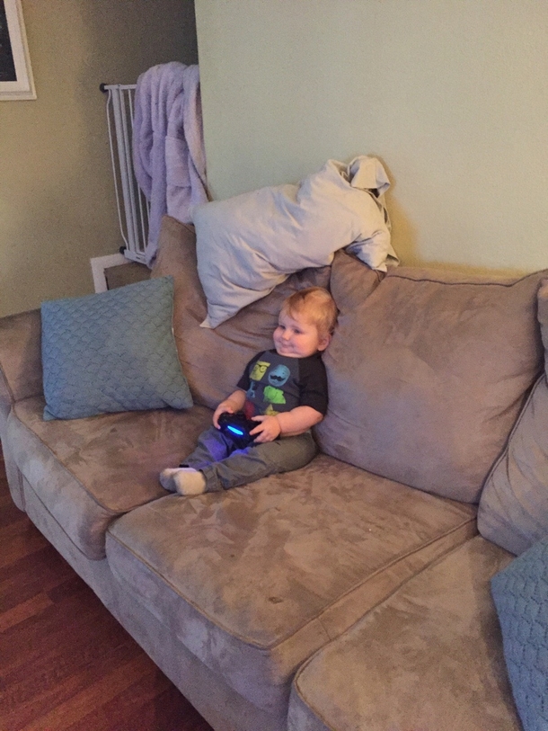 My son is a ridiculous little person