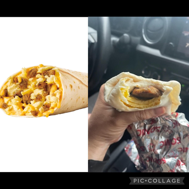 My sonic breakfast burrito