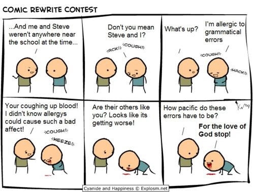 My students have it out for me-first year teaching writing
