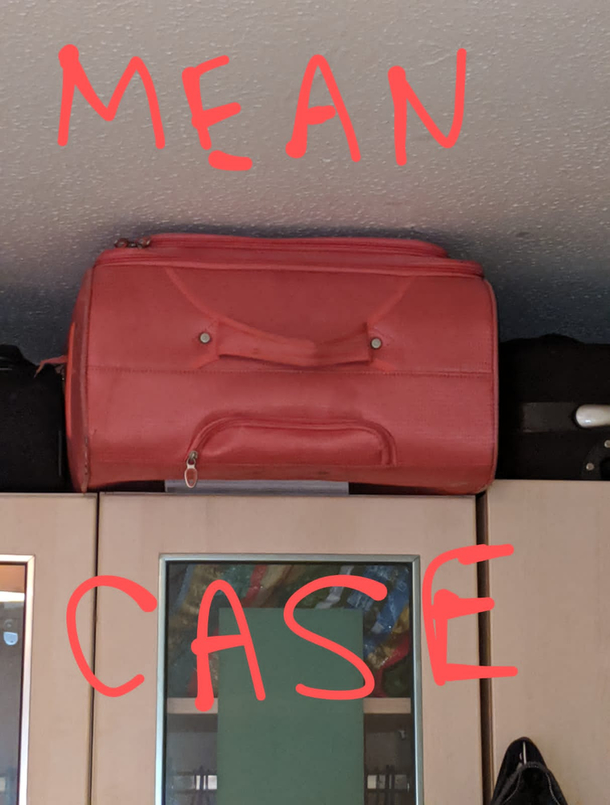 My suitcase is upset with me I dont know what Ive done
