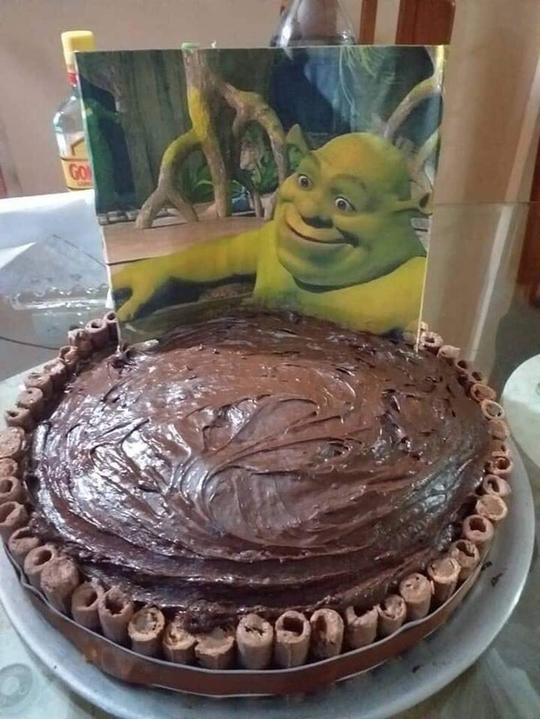 My Swampy Birthday shrcake