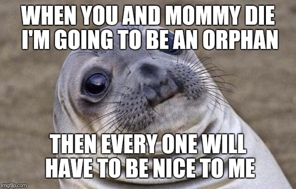 My sweet innocent four year old