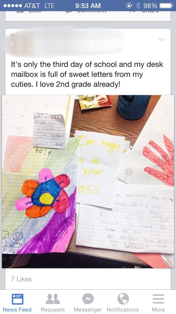 My teacher friend on FB just posted this so excited for the start of a new school year I dont think she realizes