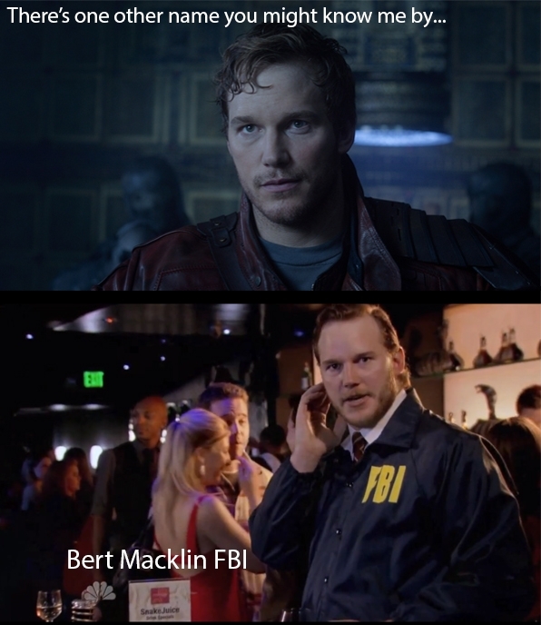 My thought during Starlords introduction OC