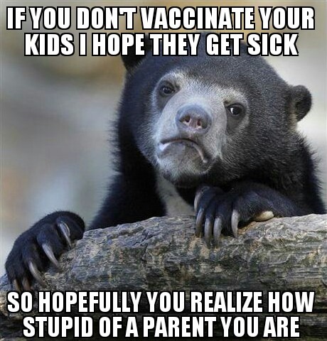 My thoughts after seeing a friends post on facebook complaining about vaccines