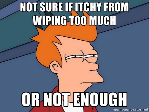 My thoughts while making that awkward itch