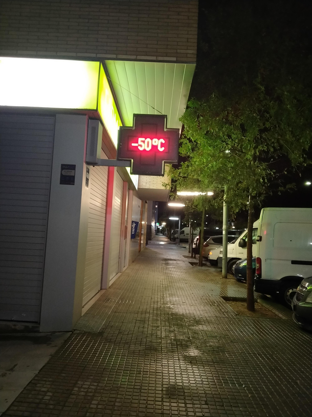 my town was pretty cold this night