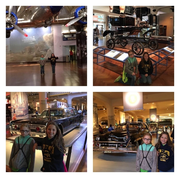 My twin nieces took a field trip today One had fun one didnt