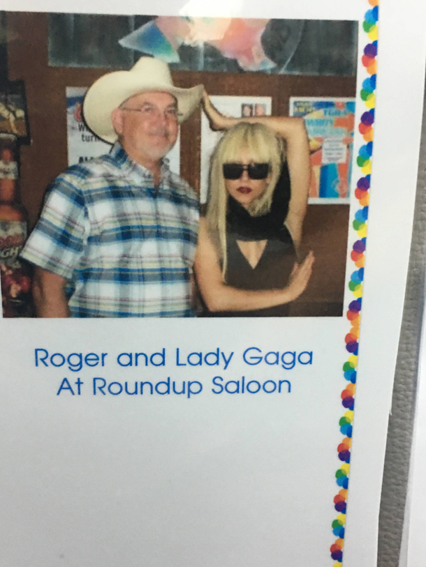 My Uber driver seems pretty convinced this is Lady Gaga
