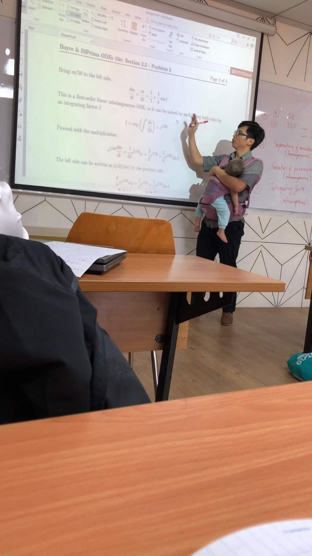 My university lecturer