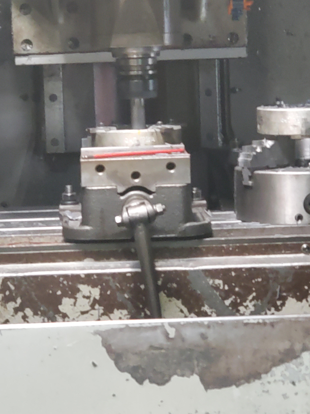 My vise looks unhappy today