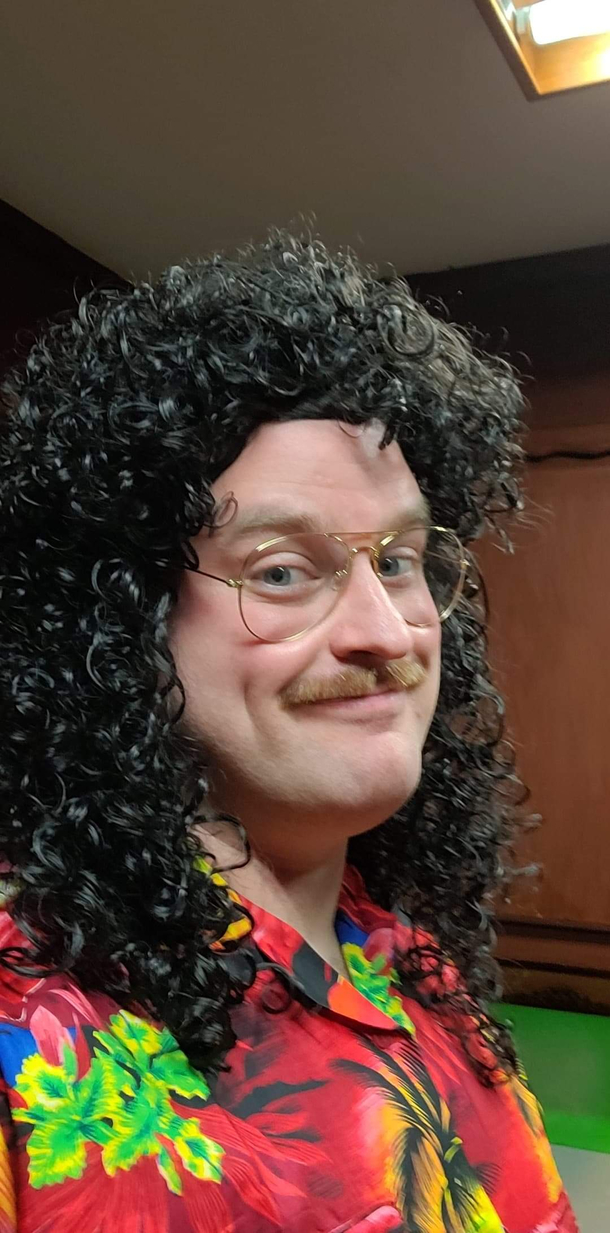 My Weird Al costume for Halloween