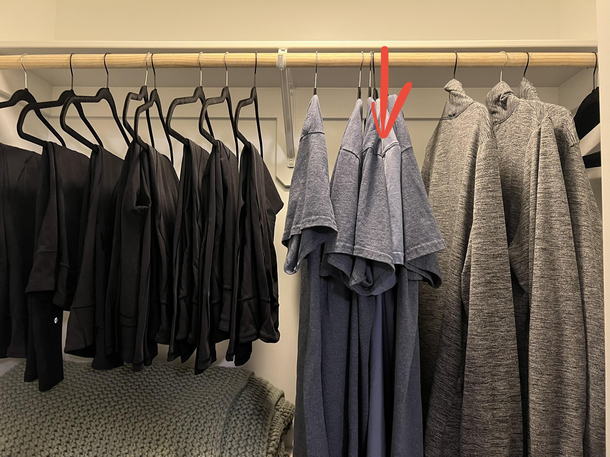 My wife added a bit of variety to her travel wardrobe