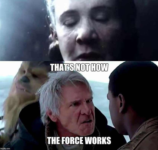 My wife and I are lifelong Star Wars fans After we saw TLJ she came home and made this Spoilers probably