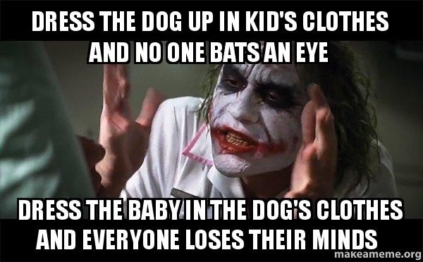 My wife and I had this debate last week