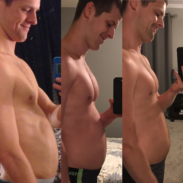 My wife compared her belly with  different pregnancies I did the same Its just so crazy how differently Ive carried for each one